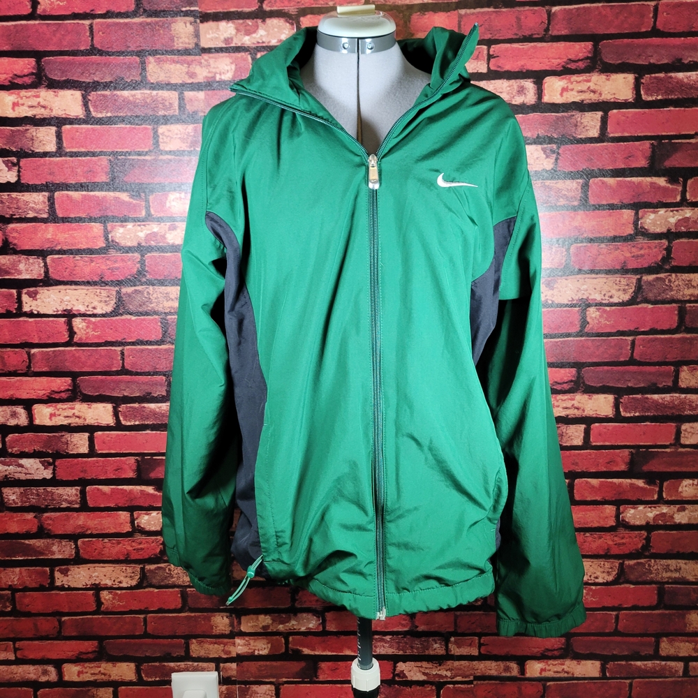 Nike Green and Black Performance Jacket
